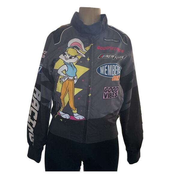 Looney Tunes x Members Only Lola Bunny Racing Jacket Size S – Graphic Bomber - Picture 1 of 13